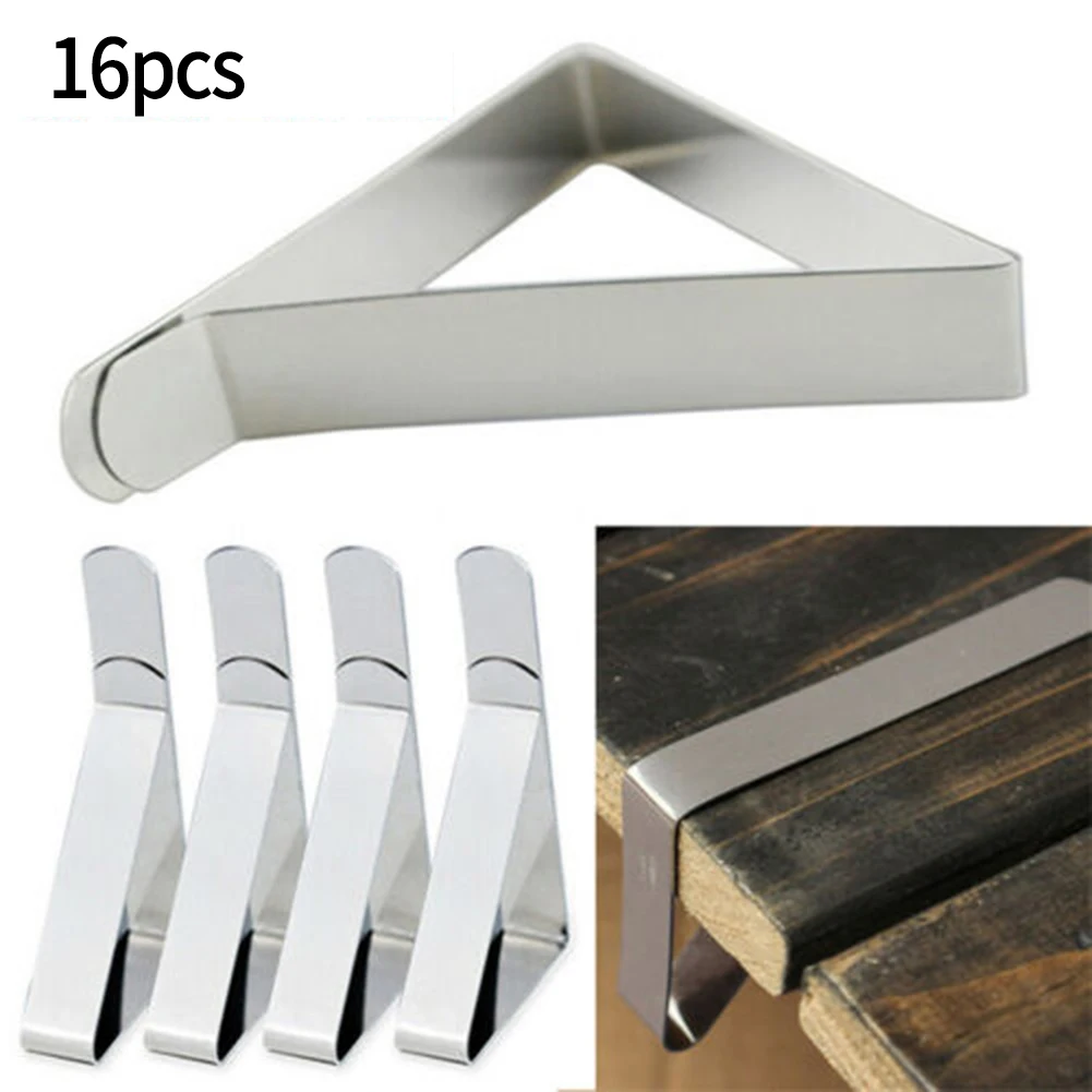 

Fixed Clip Tablecloth Clip Triangle Table Clip Tablecloth Clip Wave Tablecloth Clip 4.5 Long Mouth Picnic Tool