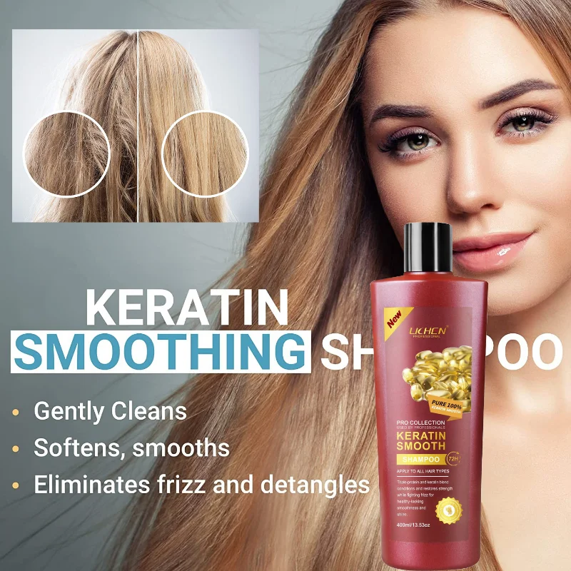 Treated Hair Anti Frizz Formula For Women Men