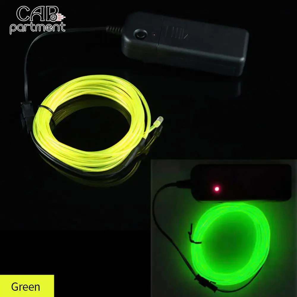 

Performance Upgrade Cold Light Atmosphere Lamp Built-in Battery Automobile Atmosphere Light Wire More Stable Guaranteed Quality