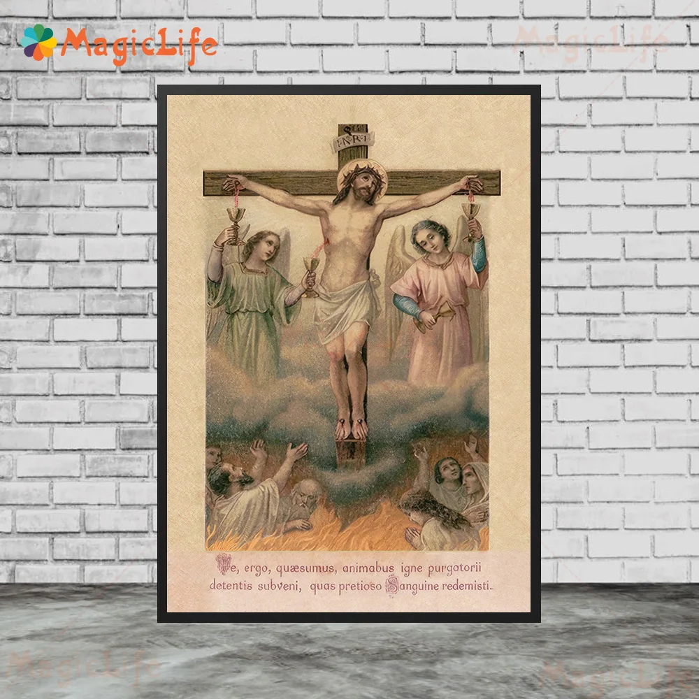 

Фотообои с изображением девы Марии для украшения гостиной