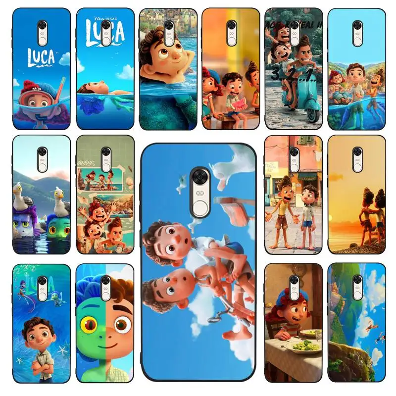 

Disney Luca Phone Case for Redmi 5 6 7 8 9 A 5plus K20 4X 6 cover