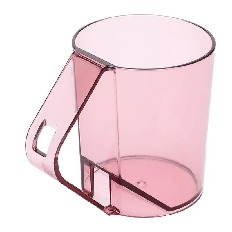 

Bathroom Tumblers Plastic Mouthwash Cup Coffee Tea Water Mug Home Travel Simple Transparent Toothbrush Holder Drinkware Cup