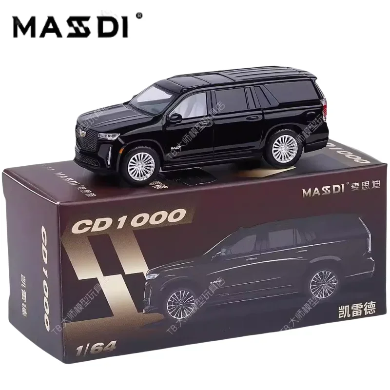 MASDI 1:64 Cadillac Escalade Chevrolet Saboban модель из сплава детская коллекция декоративных