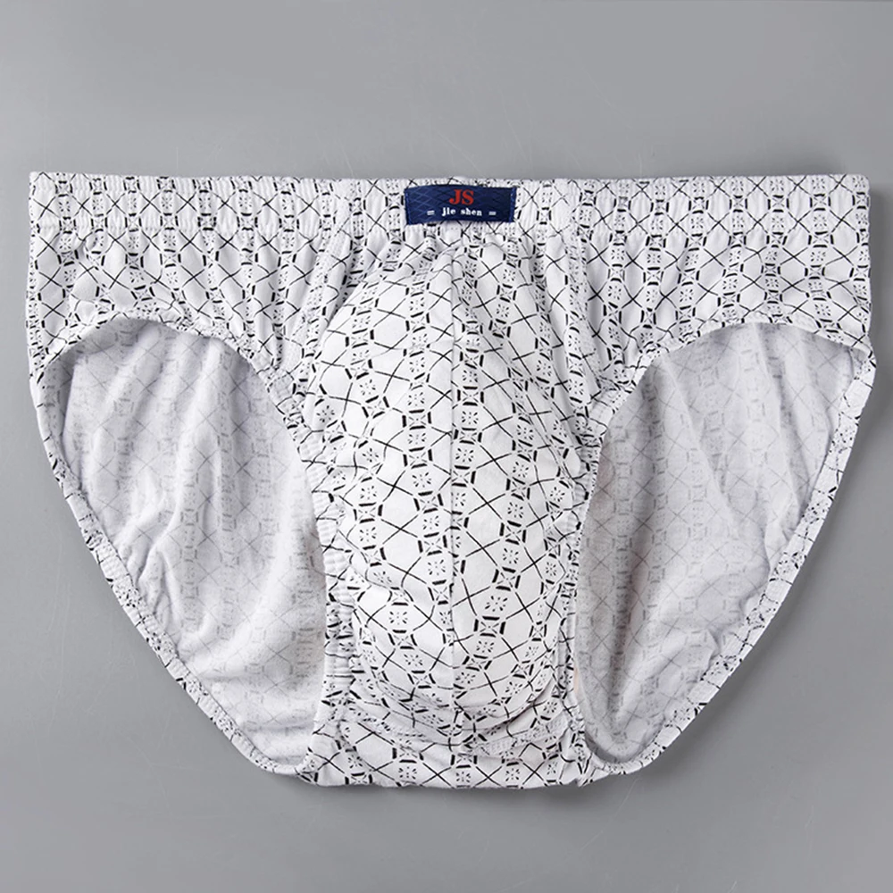 

New Lingerie Men's Shorts Cotton Underwear Comfortable Briefs Plus Size Underpants Male Breathable Thong