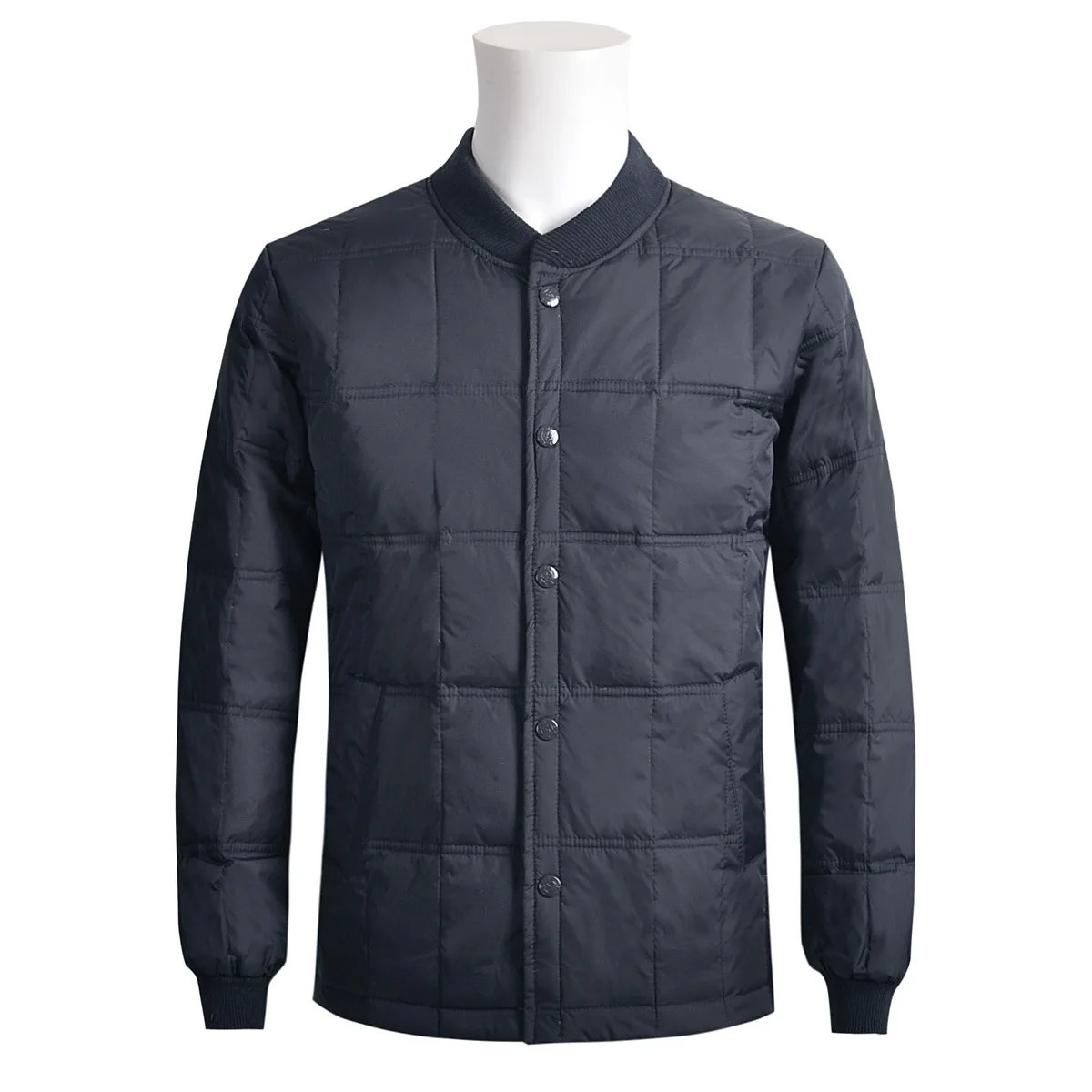 

Men's Down Jacket Duck Down Liner Long-sleeved High-neck Thermal Underwear Middle-aged and Elderly Manufacturers Wholesale New