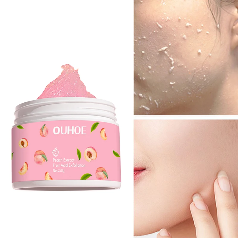 

Exfoliating Cream Pore Minimize Whitening Moisturizing Smooth Lifting Solve Rough Drying Cleansing Facial Skin Care Product50ml