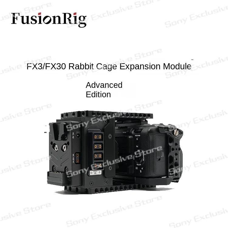 Fusionrig для Sony FX3/Fx30 модуль расширения клетки кроличьего кролика Расширенный цинк