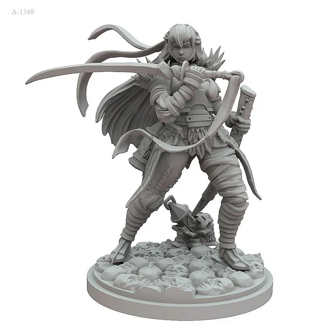 

38mm Resin model kits figure beauty colorless and self-assembled A-1569B