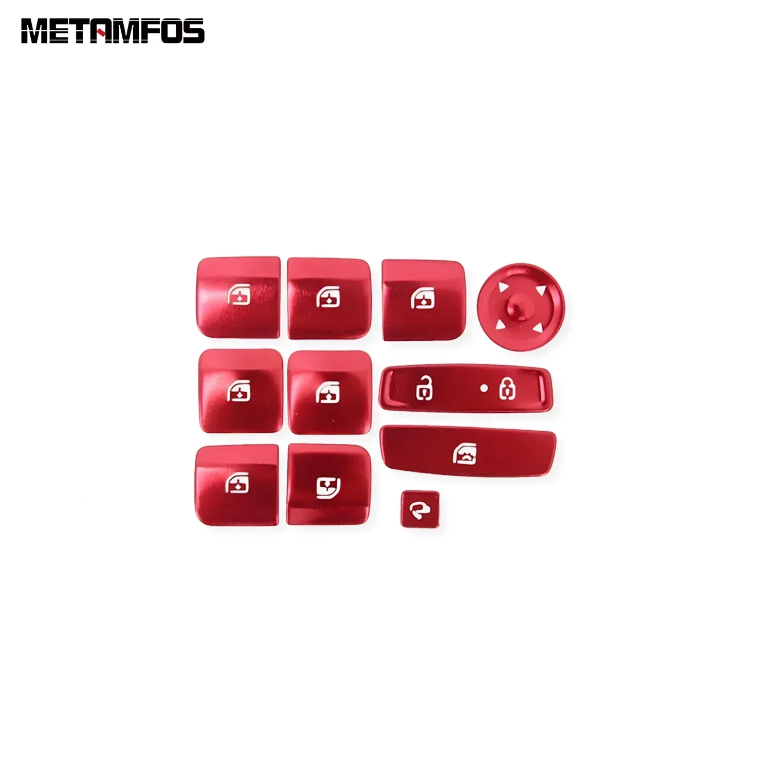 

Кнопка переключателя подъема окна, накладка для Hyundai Tucson NX4 2021 2022 2023 2024, аксессуары для интерьера из алюминиевого сплава, Стайлинг автомобиля