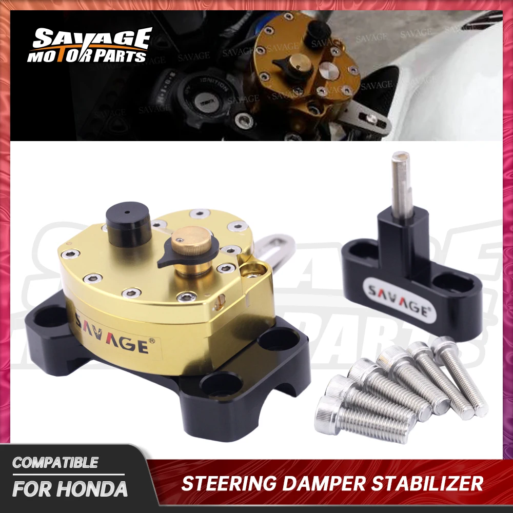 

Steering Damper Stabilizer For HONDA CB1000R CB 1000R 2009-2016 2015 Motorcycle Accessories Mounting Bracket Reversed Safety