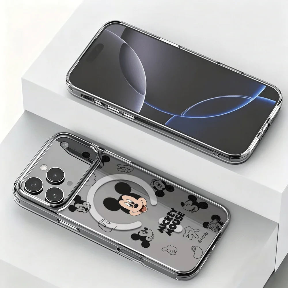 Фото Чехол для телефона Disney с Минни Маус и Микки Маус для iPhone 17, 16, 15, 14, 12, 11, 13 Pro Max, iPhone 16, 15, 14 Plus, 17 Air, 17E, 16E №5
