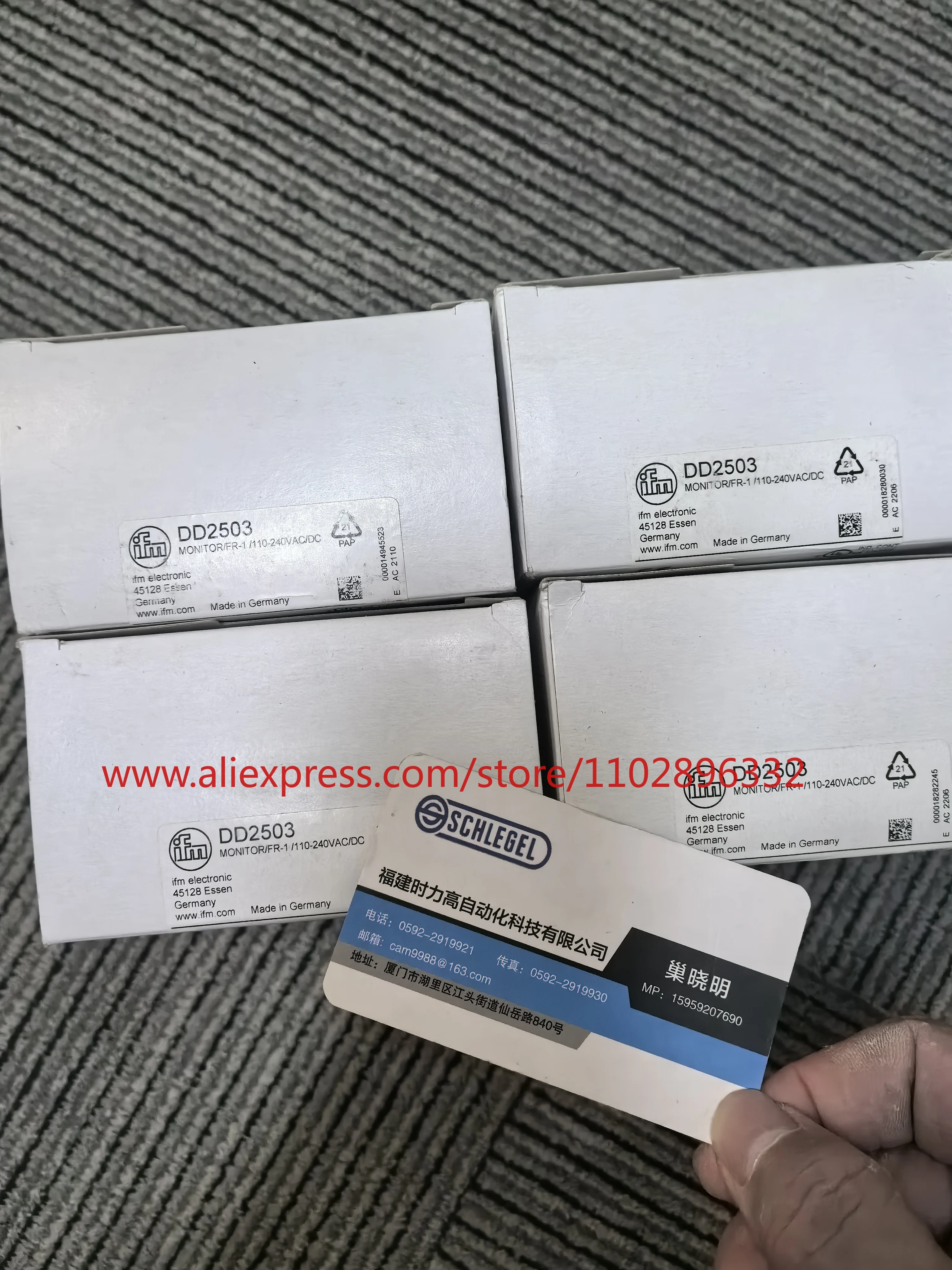 Модуль датчика IFM DD0203 DD2503 100% новый и оригинальный