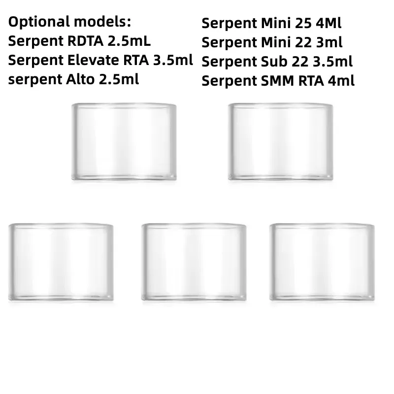 

YUHETEC Centrifugal Tube for Wotofo Serpent RDTA 2.5mL / Serpent Elevate RTA 3.5ml / Serpent Alto 2.5ml