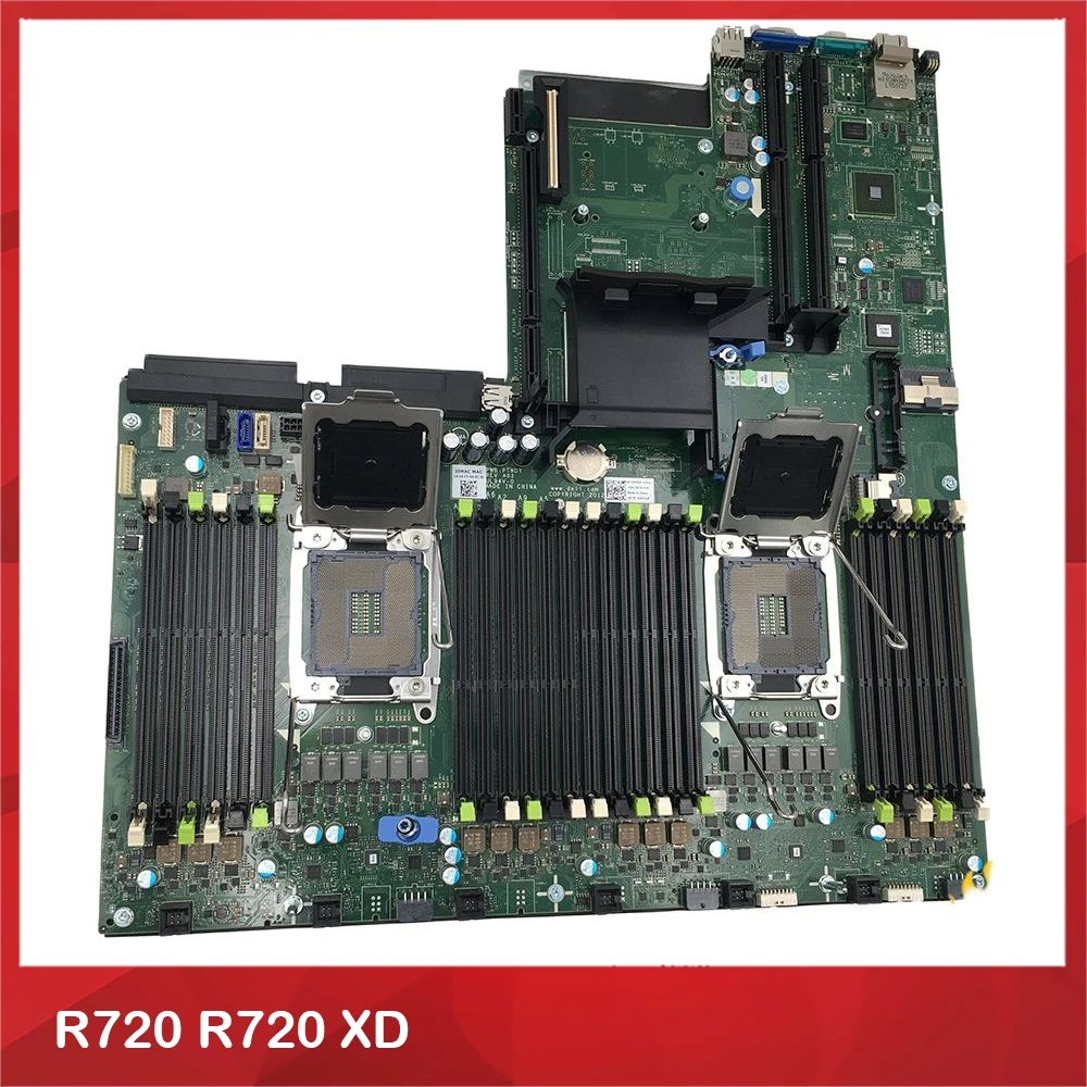 

For Dell R720 R720 XD 068CDY 0X6FFV 0VWT90 0JP31P 0T0WRN 68CDY X6FFV VWT90 JP31P T0WRN Original Rack Server Motherboard