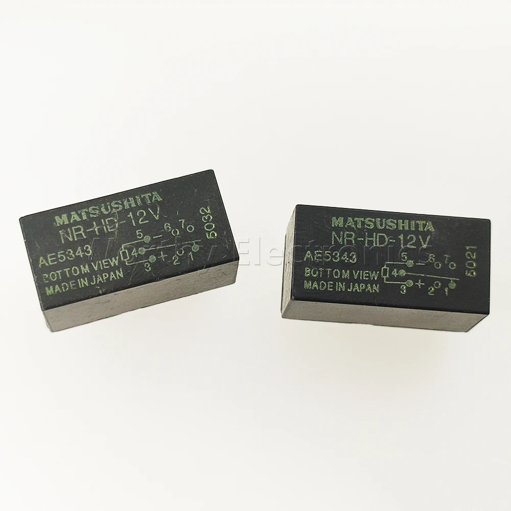 10 шт./лот 12VDC 7PIN 1A реле NR-HD-12V AE5343 | Строительство и ремонт