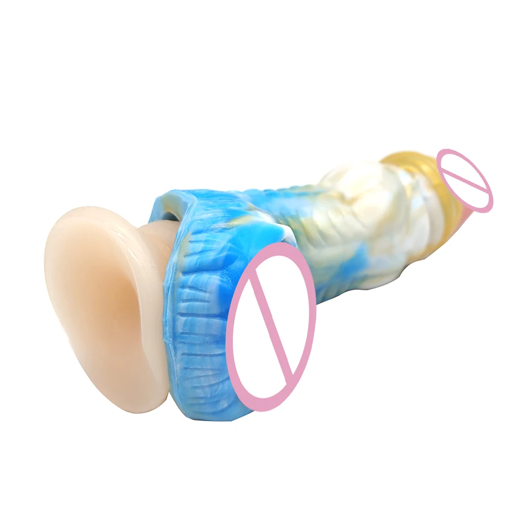 FAAK силиконовый удлинитель для пениса фаллоимитатор увеличения фантазия