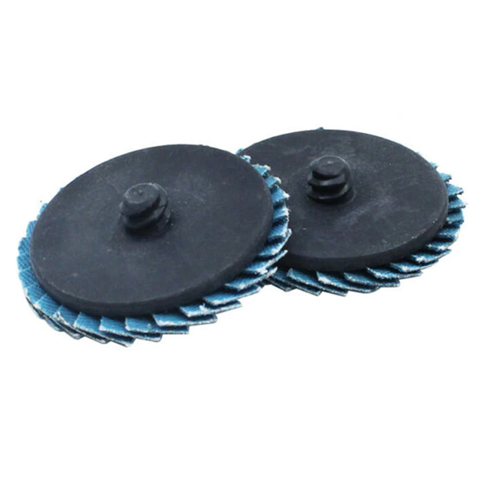 

Round Sanding wheels Abrasive Roll Supplies With holder 11pcs 2 inch Disc Flap Flat Grinding Lock Metalworking