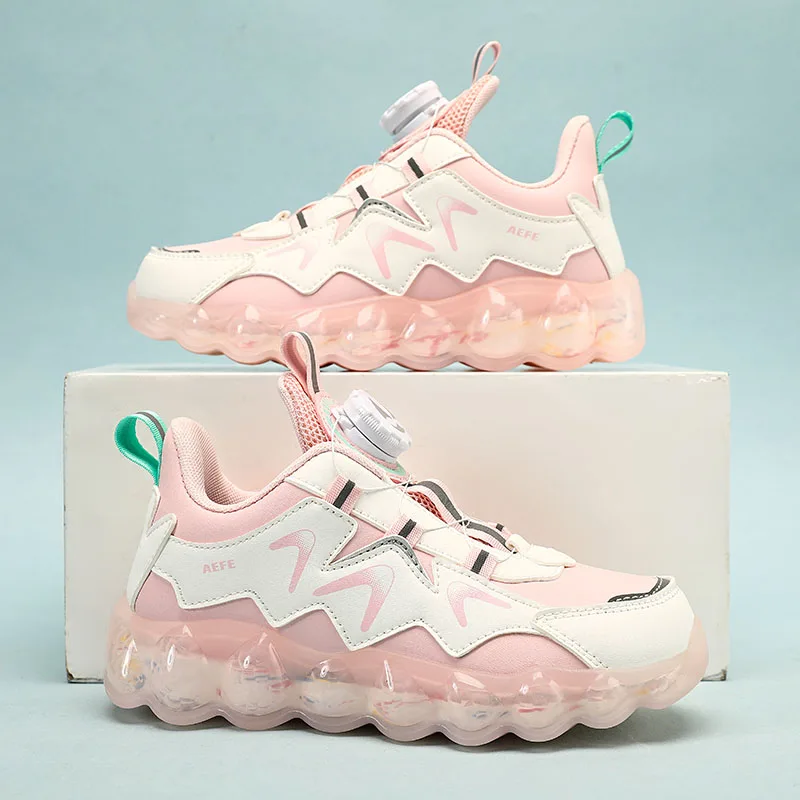 Students Basketball Shoes 2022 Kids Casual Trainer Shoes Boys Girls Comfort Breathable Sport Shoes Running Sneaker Size 28-39