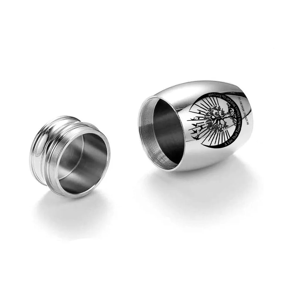 Мини-урна Из Алюминиевого Сплава Для Праха Держатель Кремации Домашних Животных