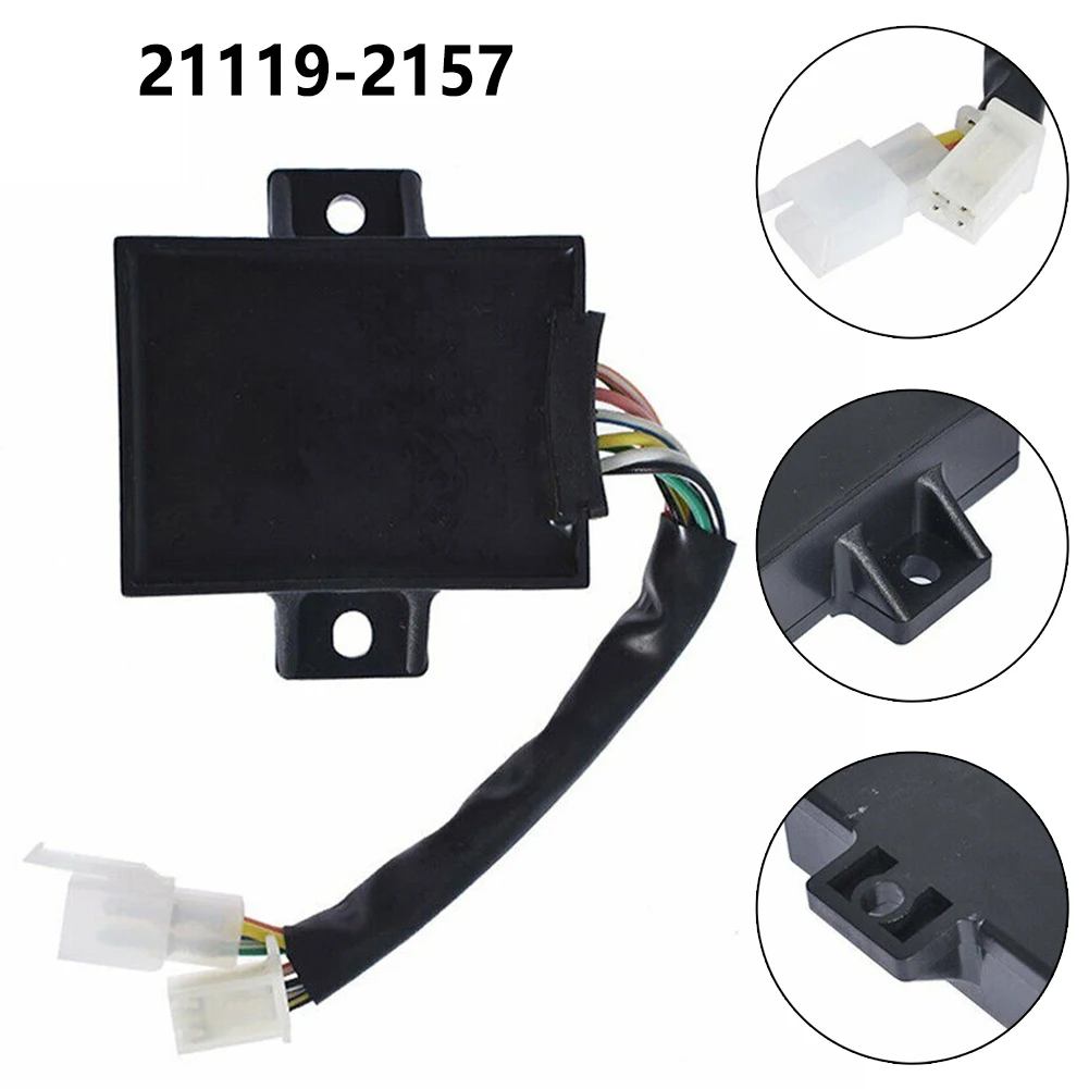 

Коробка CDI 21119-2157 черная пластиковая для Kawasaki Mule 2500 2510 2520 FD501V FD590V FD611V аксессуары для системы зажигания мотоцикла