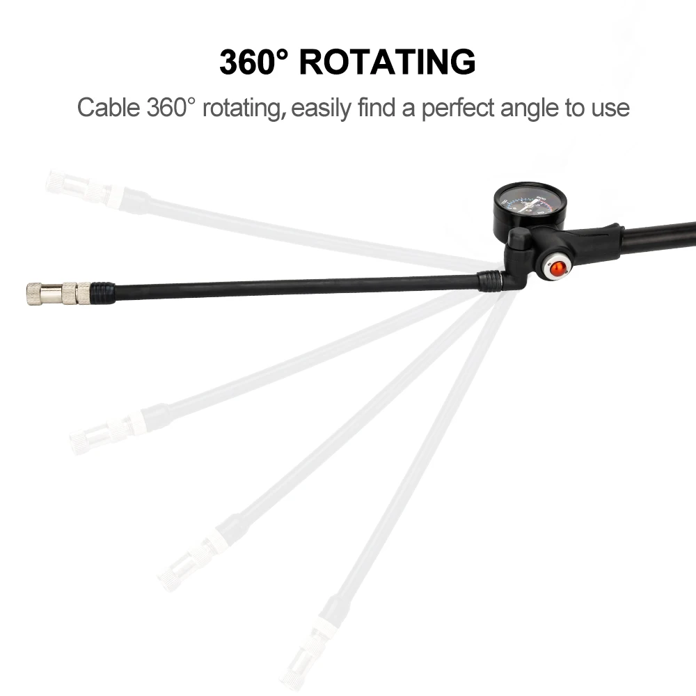 Велосипедный насос ZTTO высокого давления воздушная вилка для подвески велосипеда