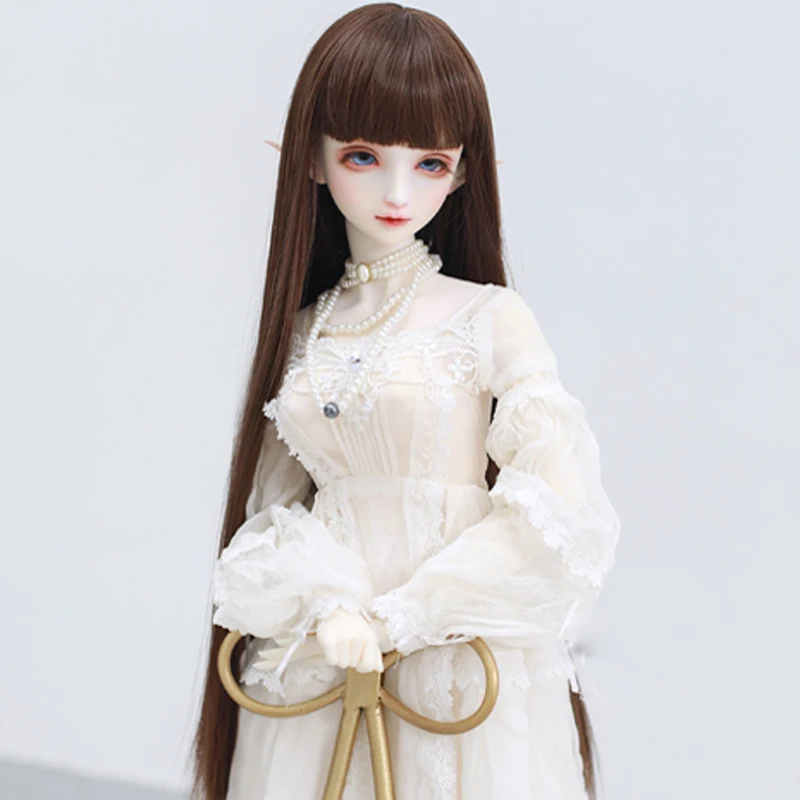 

2023 новый стиль кукольный парик длинные прямые волосы 1/3 1/4 1/6 1/8 аксессуары для шарнирных кукол игрушки для девочек