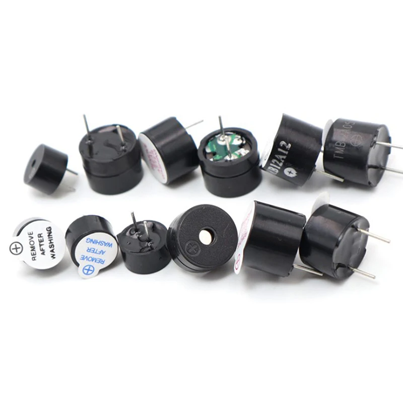 

10PCS/SET 3v 5v 12v Active Buzzer Magnetic Long Continous Beep Tone 9*5.5mm