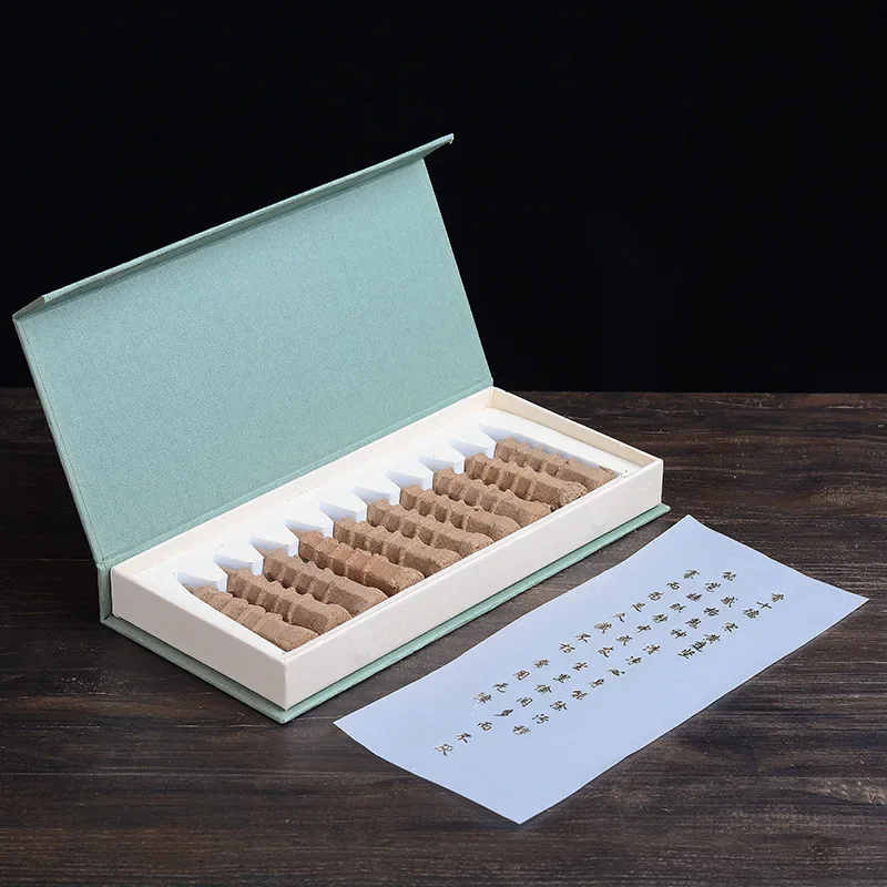 Высококачественная подарочная коробка из натурального сандалового дерева конус