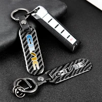 for honda civic 10th 9th 8th 7th gen 10 9 8 7 2008 2009 2010 car accessories custom color nameplate metal keychain carbon fiber