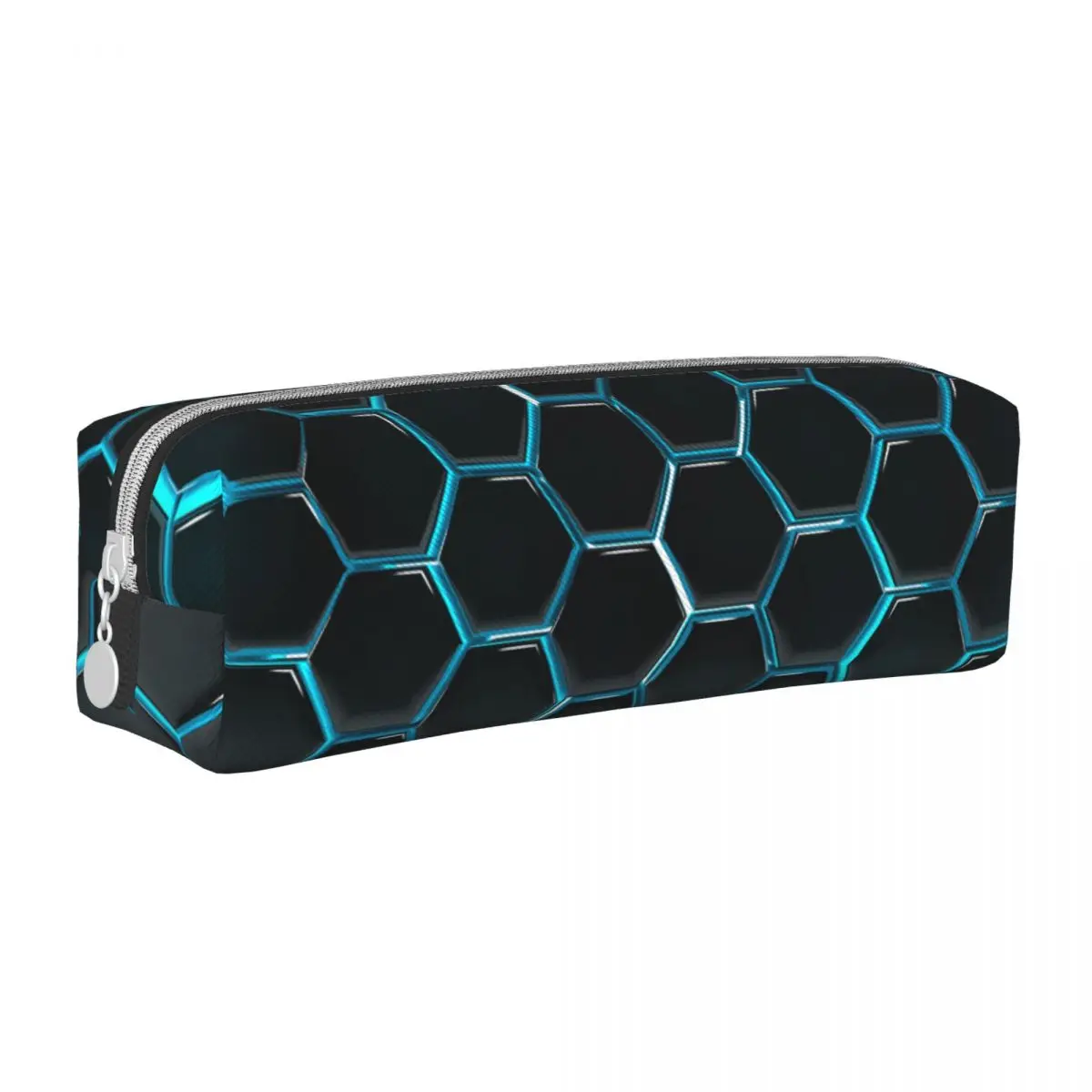Cases Fashion Futuristic Neon Art Pen Holder Bags Student Bi