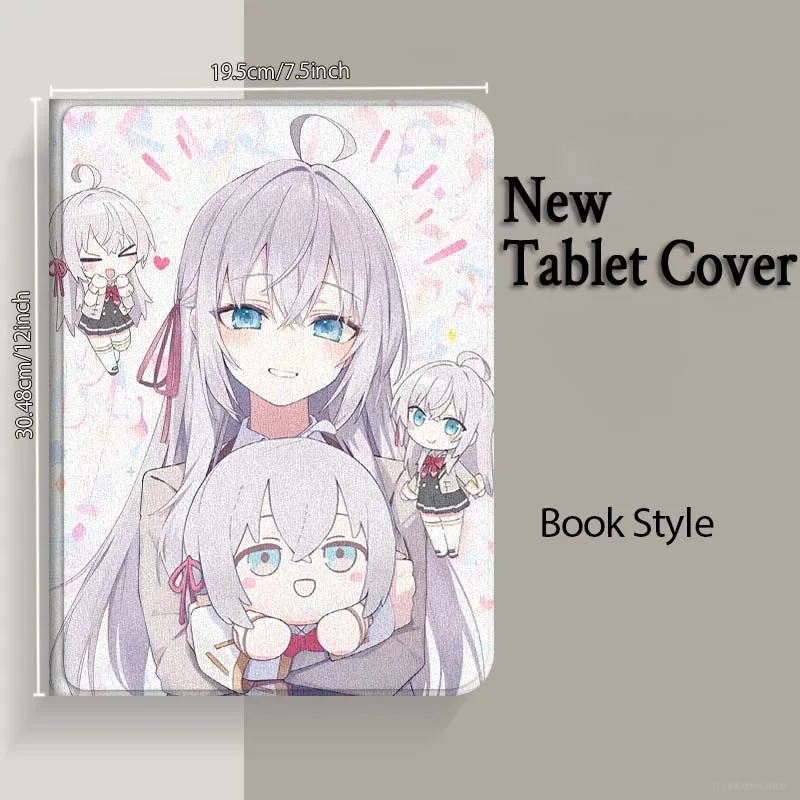 Фото Чехол Alya Kujou в стиле мультфильма для планшетов Lenovo Xiaoxin Pad Pro, Tab M10, K10 Plus 3rd, Y700 Gen 11, 11.2, 11.5, 12.7, 8.8 дюймов №5