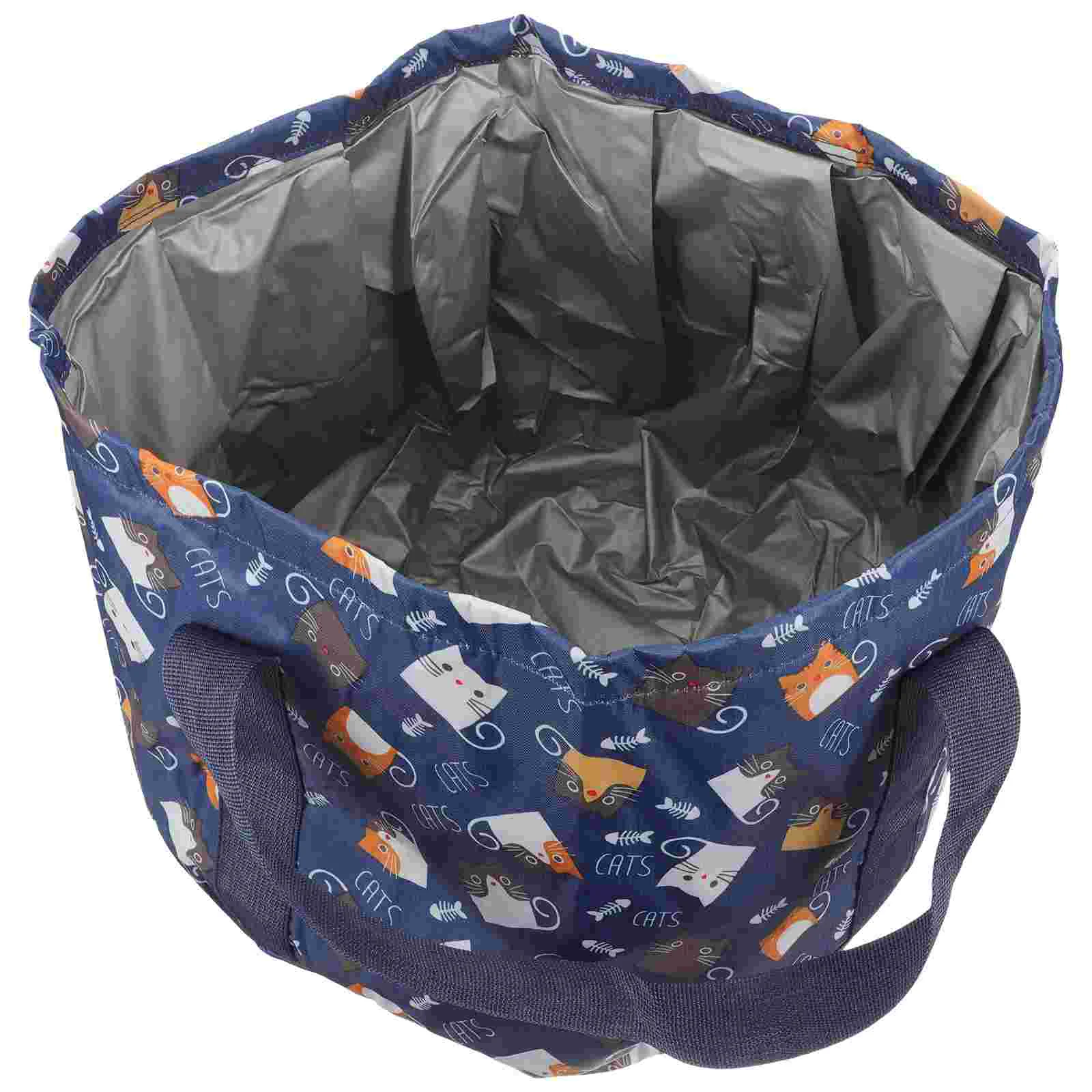 

Collapsible Foot Bath Basin Outdoor Travel Soaking Feet Bucket Portable Foot Bath Tub Bag