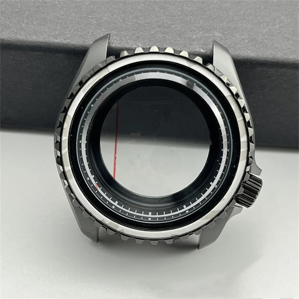 Для SKX007 42 мм матовый корпус из нержавеющей стали 316L для часов NH38 NH35 NH36 NH34 4R35 6R35 4R36