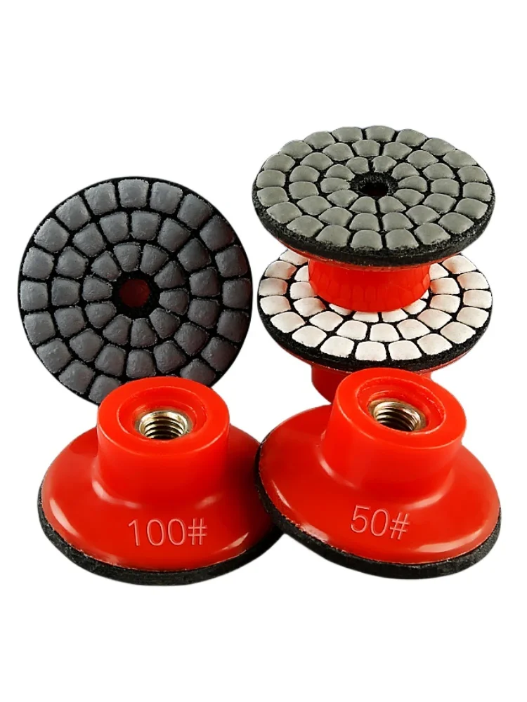 

7 шт. алмазные сухие полировальные подушки okerqi