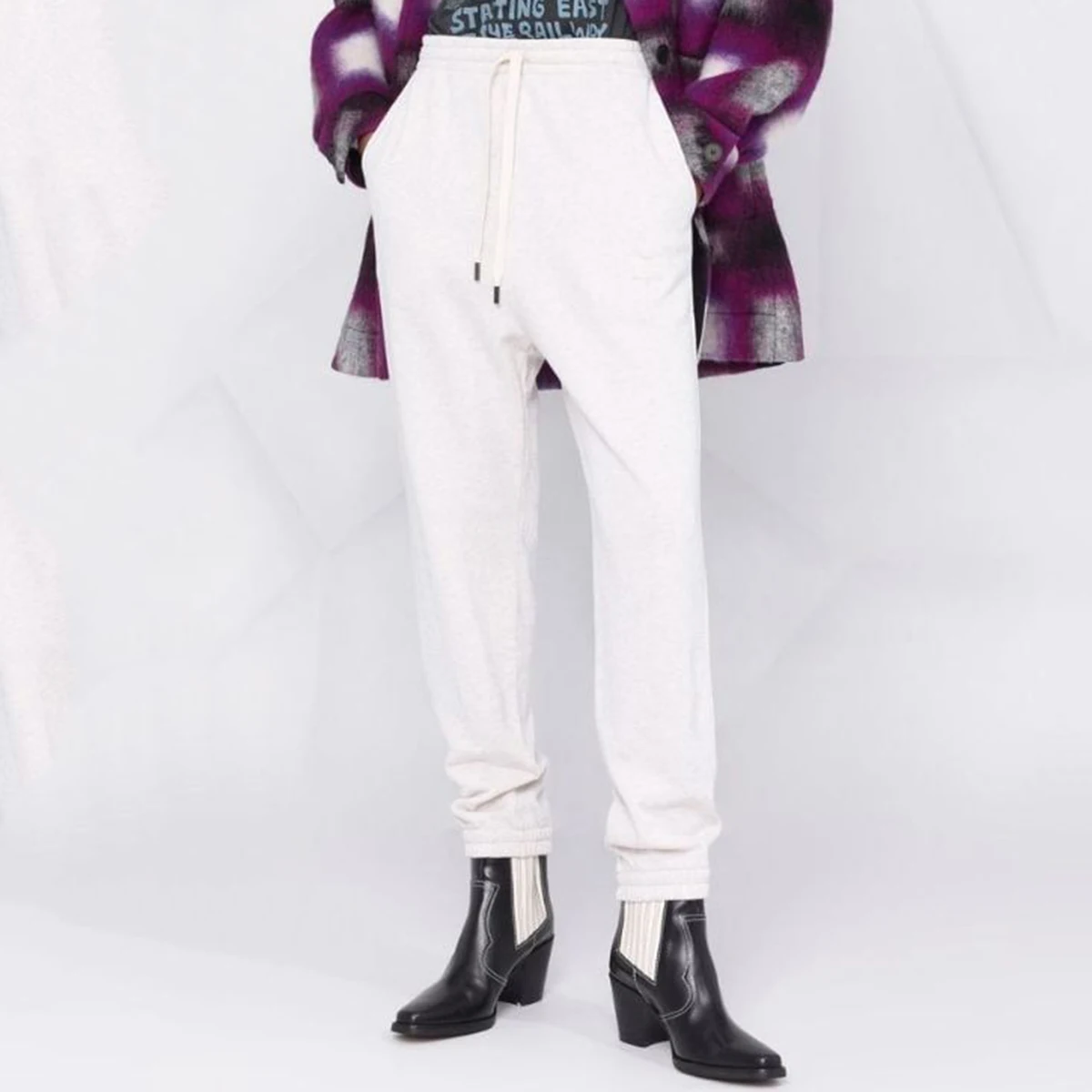 

Joggers Solid Baggy Pants Women Winter Classic High Waist Sports Sweatpants Cotton Casual Street Couple Sport Trousers Female