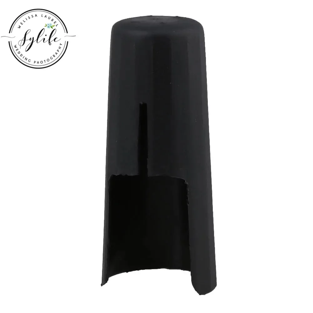 

black Soprano Sax Cap fits saxophone Strap ligature