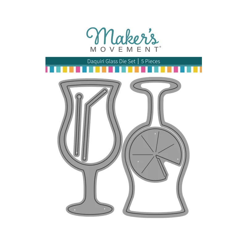 

Металлические штампы daquiri, пресс-форма для вырезания стекла, форма для карточек, скрапбукинга, бумаги, ножа, форма, лезвие, перфоратор, трафар...