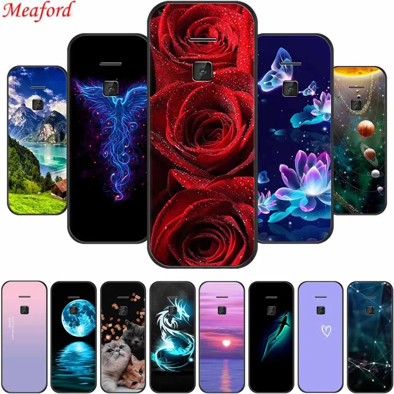 Чехол для Nokia 225 4G 2020 2 4 дюйма противоударный черный силиконовый мягкий чехол