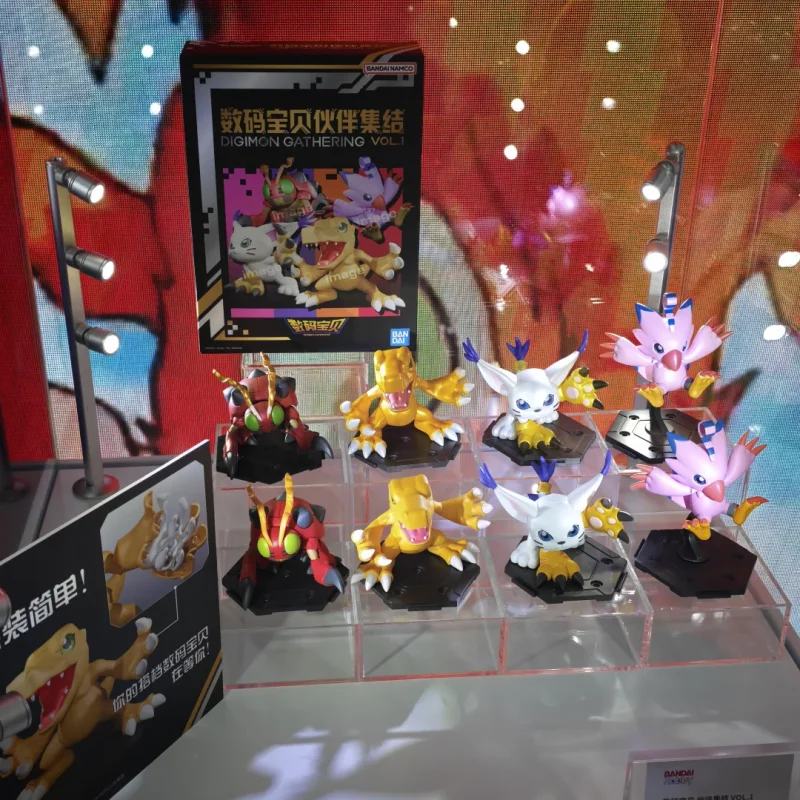 Коллекционная фигурка-конструктор Bandai Digimon Agumon Digimon Gathering Vol 1 (слепая коробка), настольное украшение, подарок (art.: 3920dc9d140fe) - 3920dc9d140fe
