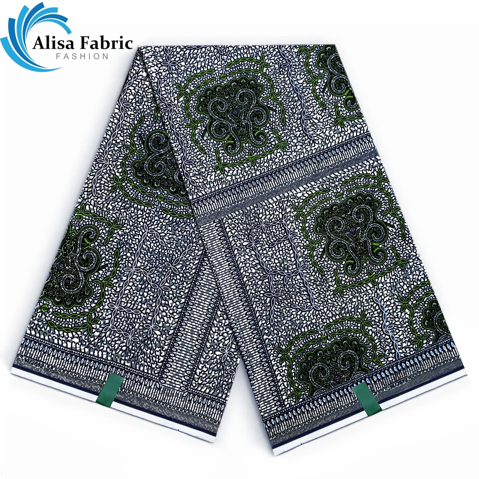 Анкара с блочным принтом ткань в стиле батик настоящий воск африканская восковая