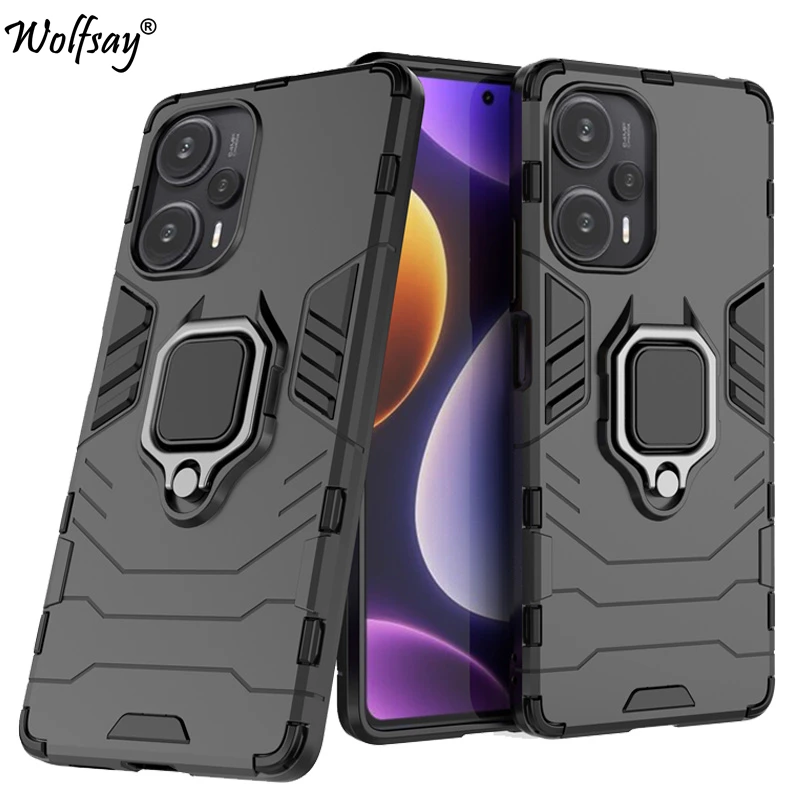 

Чехол-подставка для Redmi Note 12 Turbo, магнитная защита на присоске, полное покрытие для Redmi Note 12 Turbo, для Redmi Note 12 Turbo