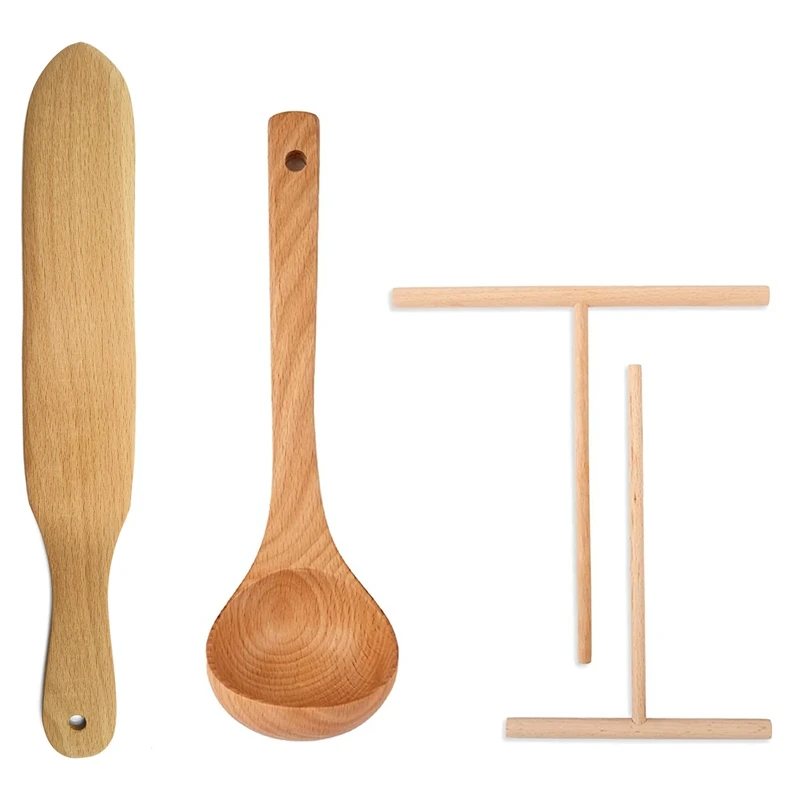 

Хит, лопатка и ковш из крепа, большой и средний универсальный, удобный размер для сковороды с антипригарным покрытием