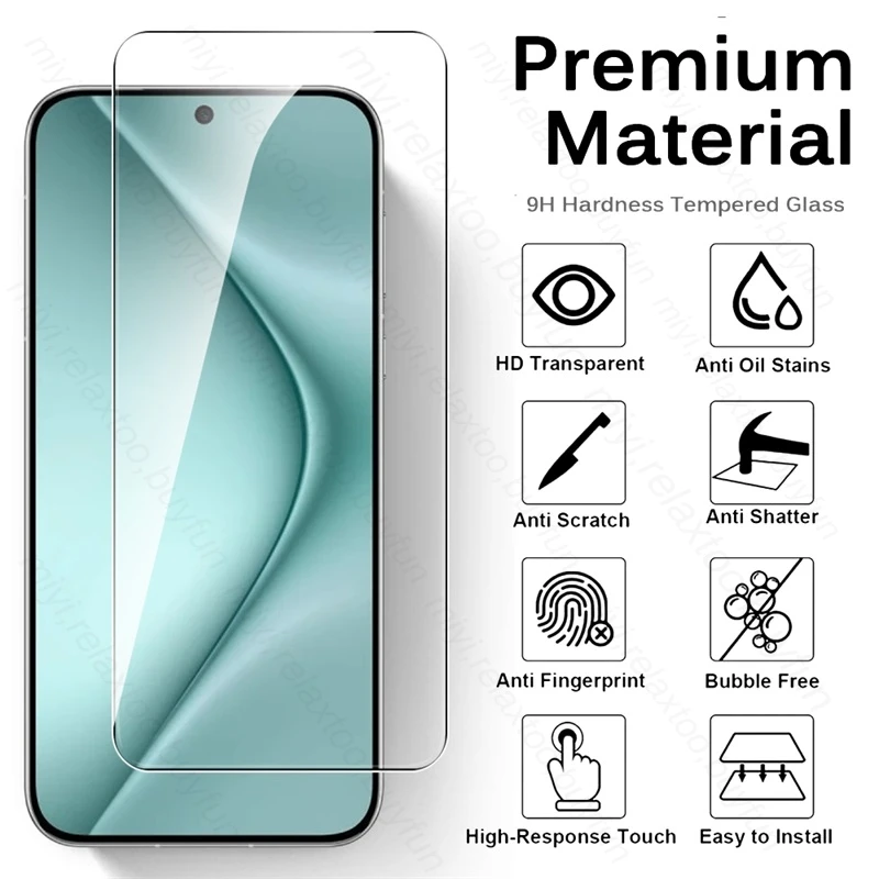 Чехол для телефона Huawei Pura70 8 в 1 из закаленного стекла