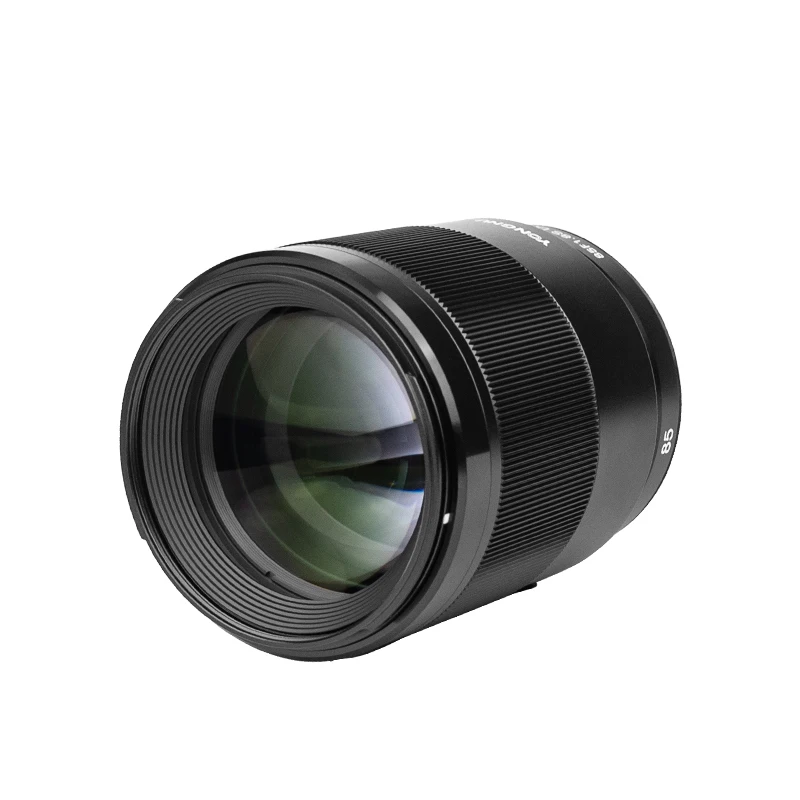 Фото YONGNUO YN85mm F1.8S DF DSM lente fija Prime de marco completo AF MF E montaje con tapa parasol para 1958aras Sony A7M4 A7R3 №3