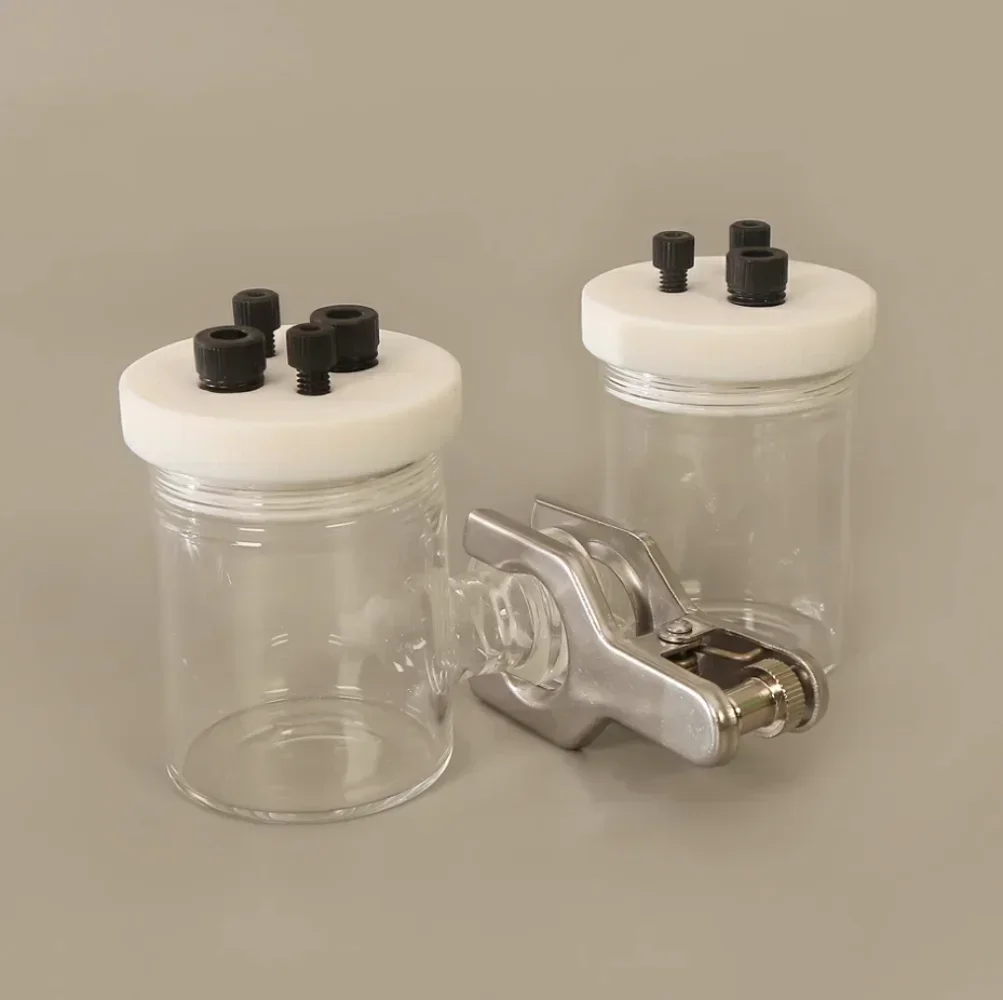 Герметичная ячейка типа H. электролитическая H-типа со сменной ионнообменной