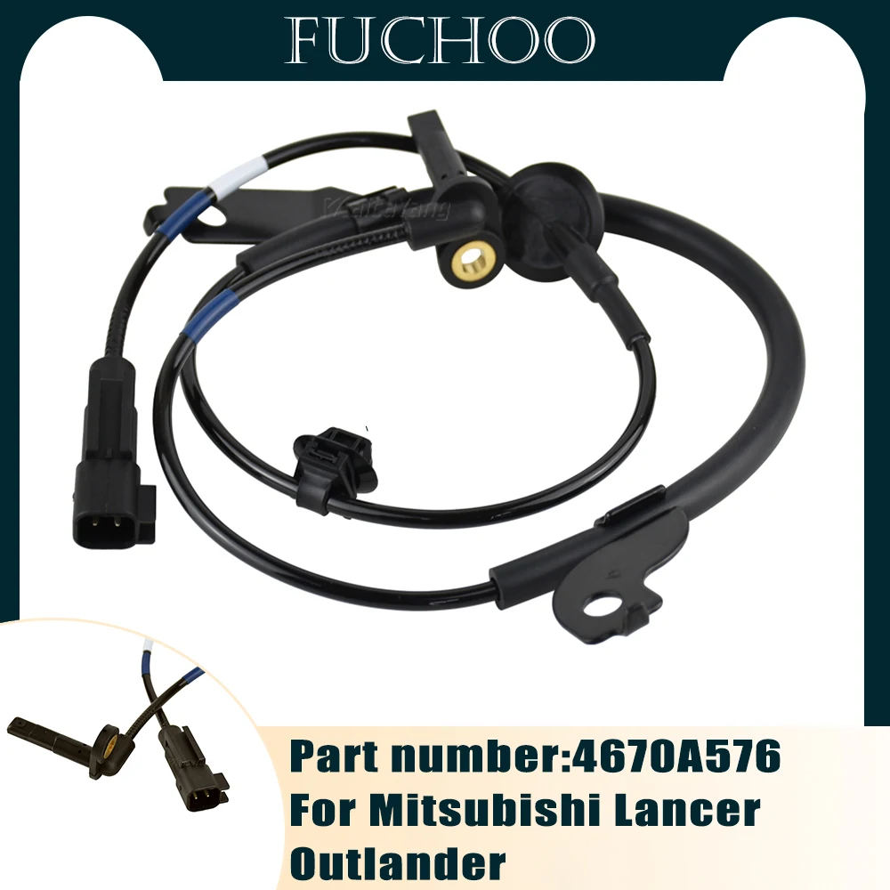 

Front Right ABS Wheel Speed Sensor 4670A576 4670A032 5S11131 For MITSUBISHI PAJERO LANCER OUTLANDER ASX 07-16