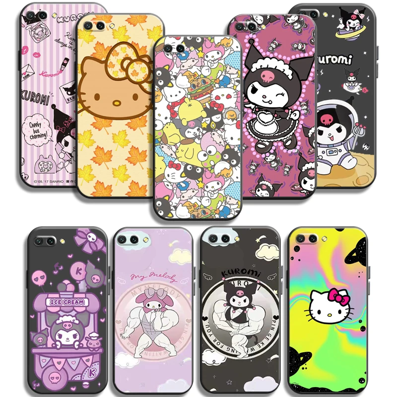 

TAKARA TOMY Hello Kitty Phone Cases For Huawei Honor Y6 Y7 2019 Y9 2018 Y9 Prime 2019 Y9 2019 Y9A Coque Back Cover Funda