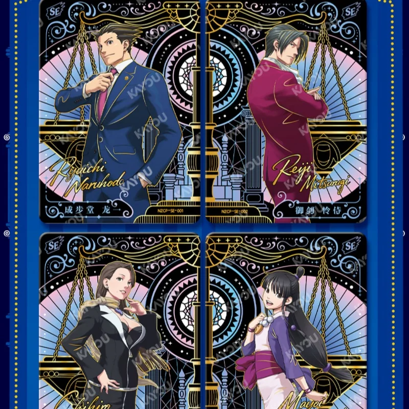 Фото Коллекционные карты Kayou Ace Attorney: великолепная коллекция, отборный набор, оригинальный игровой мерч для коллекционеров №1