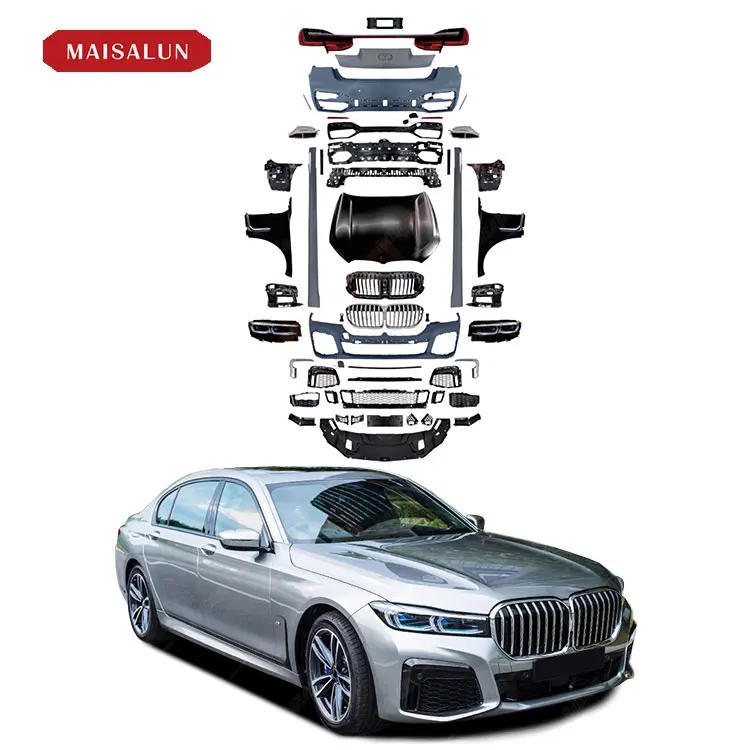 Пенал Karosseriekit для BMW 7er G12 обновление аут Neues Mit Front-/heckstohu stange Haube seitenschюрzen спойлер