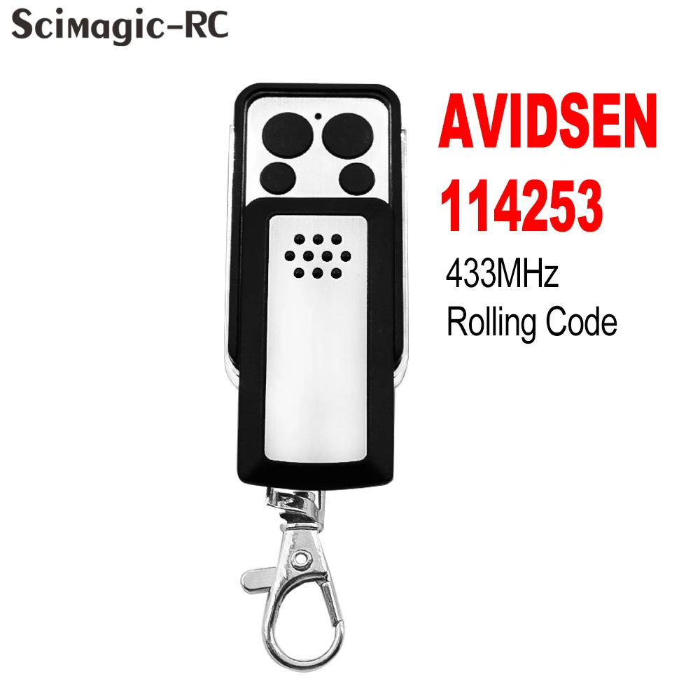 

Avidsen 433.92MHz Rolling Code 114253 Garage Gate Remote Control Replacement Avidsen 104251 104250 OLD 104257 Extel Thomson 433